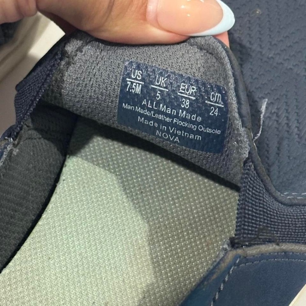 Dr. Scholl's Nova Slip On Sneakers woman size 7.5 Navy Blue - Picture 7 of 7